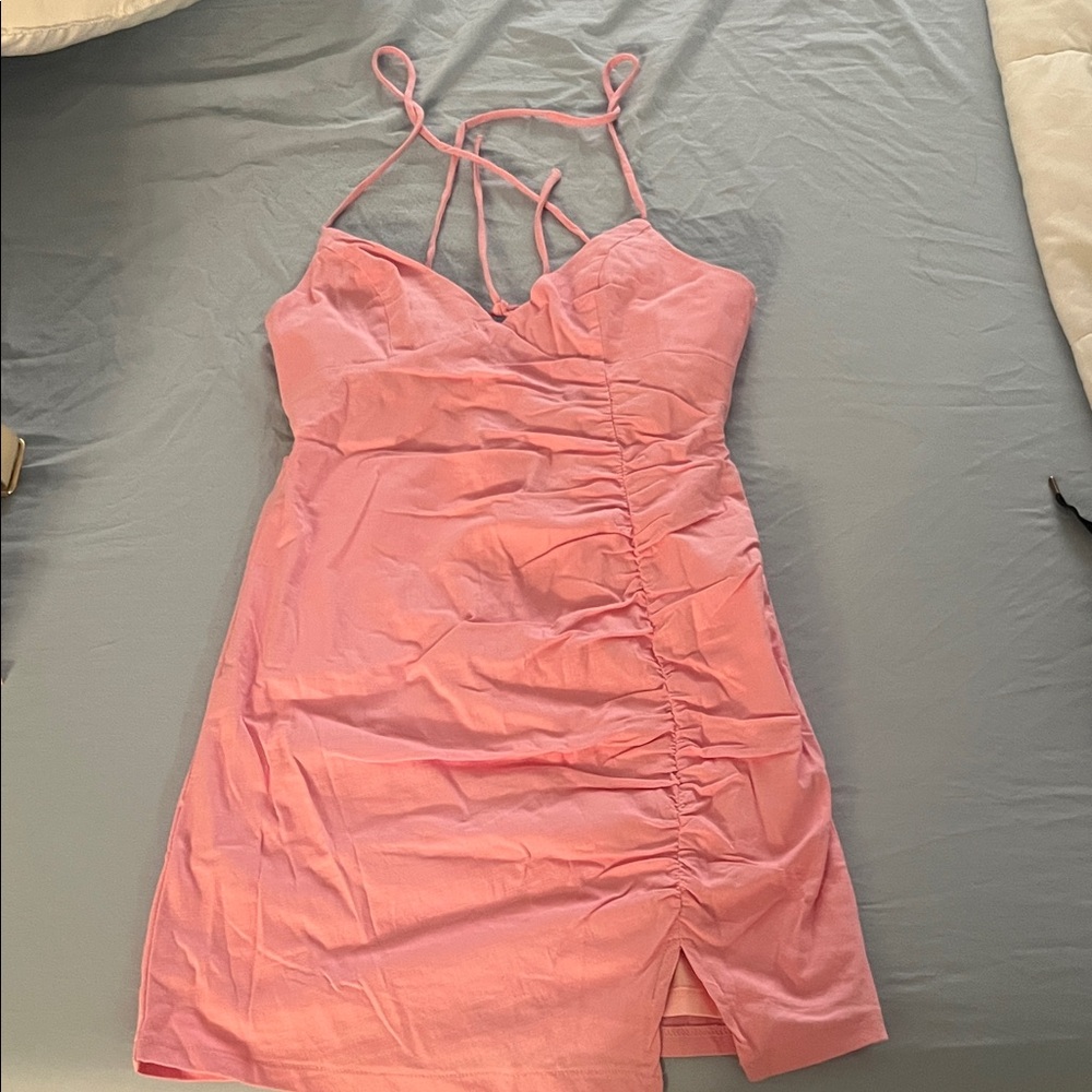Princess Polly pink mini dress